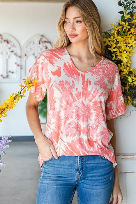 Pretty in Pink Floral Top