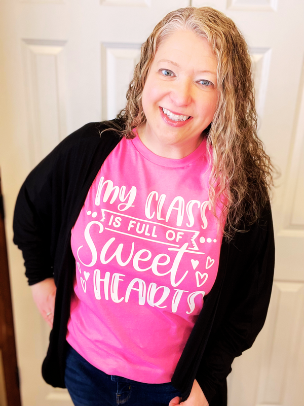 My Class is Full of Sweet Hearts Graphic Tee